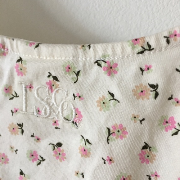 Levi’s Mini Floral Crop Top Sz XL - Picture 10 of 11
